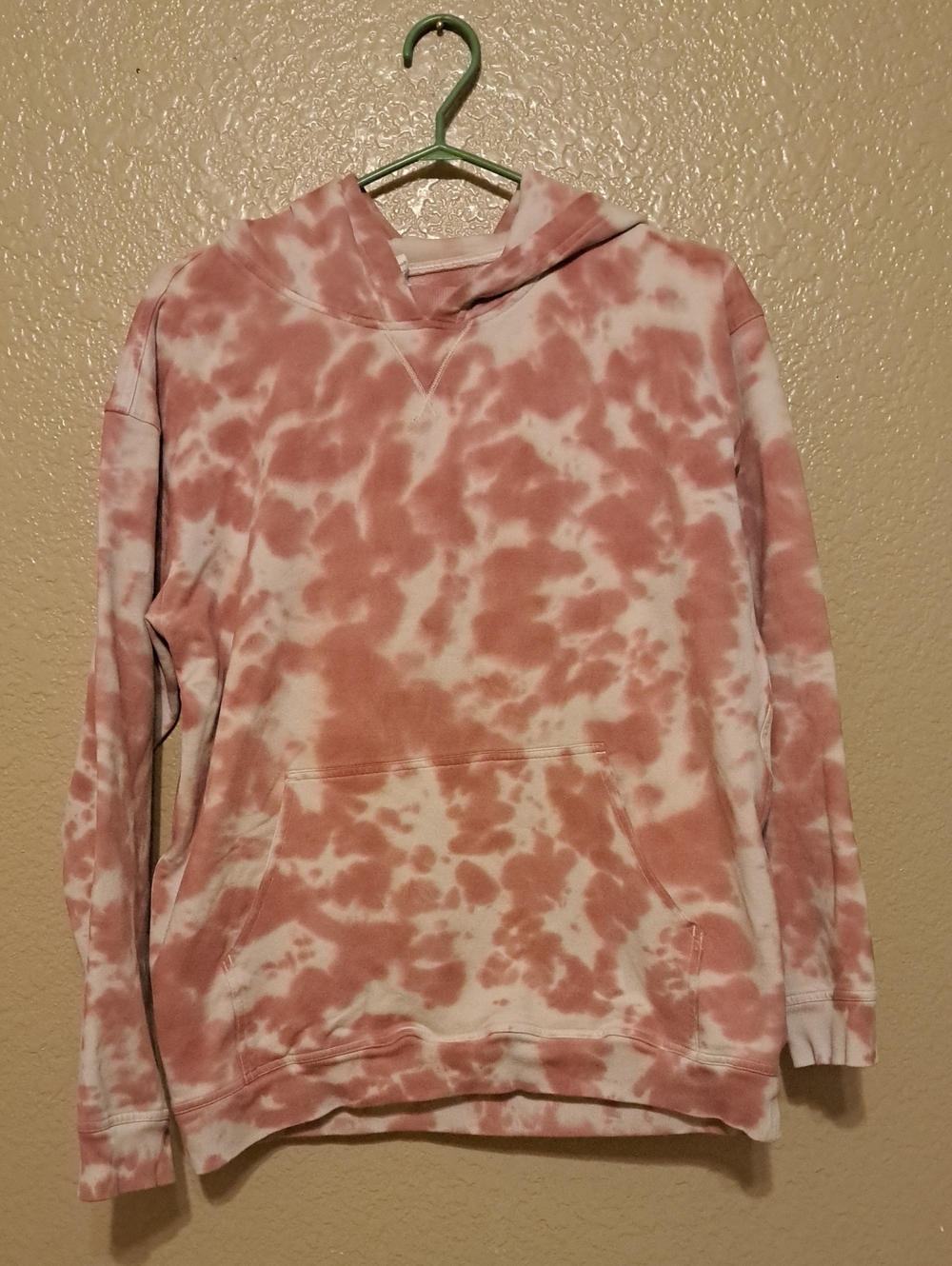 lululemon athletica Pink & White Tie-Dye  Hoodie. Size 10.